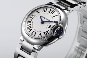 Replicas Cartier - globo azul serie W69010Z4 (trompeta) señoras reloj de cuarzo